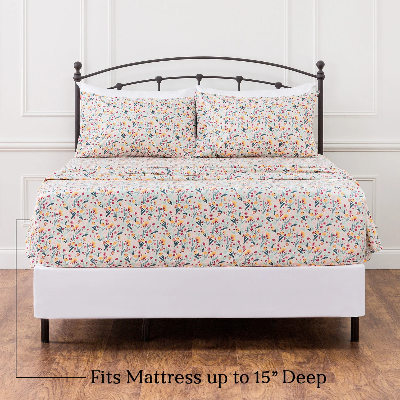 Spring Bloom Printed Sheets Set - Image 4