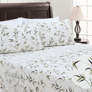 Bamboo Print Sheets Set